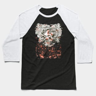 Blood King of the Bones Collection Baseball T-Shirt